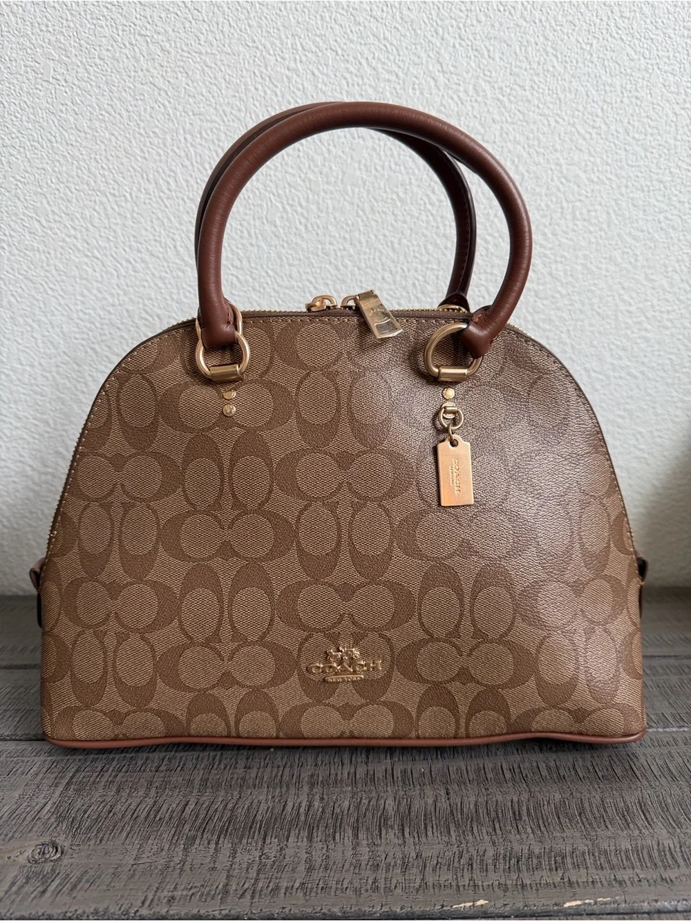 Coach Katy Satchel NWOT